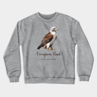 Ferruginous Hawk - The Bird Lover Collection Crewneck Sweatshirt